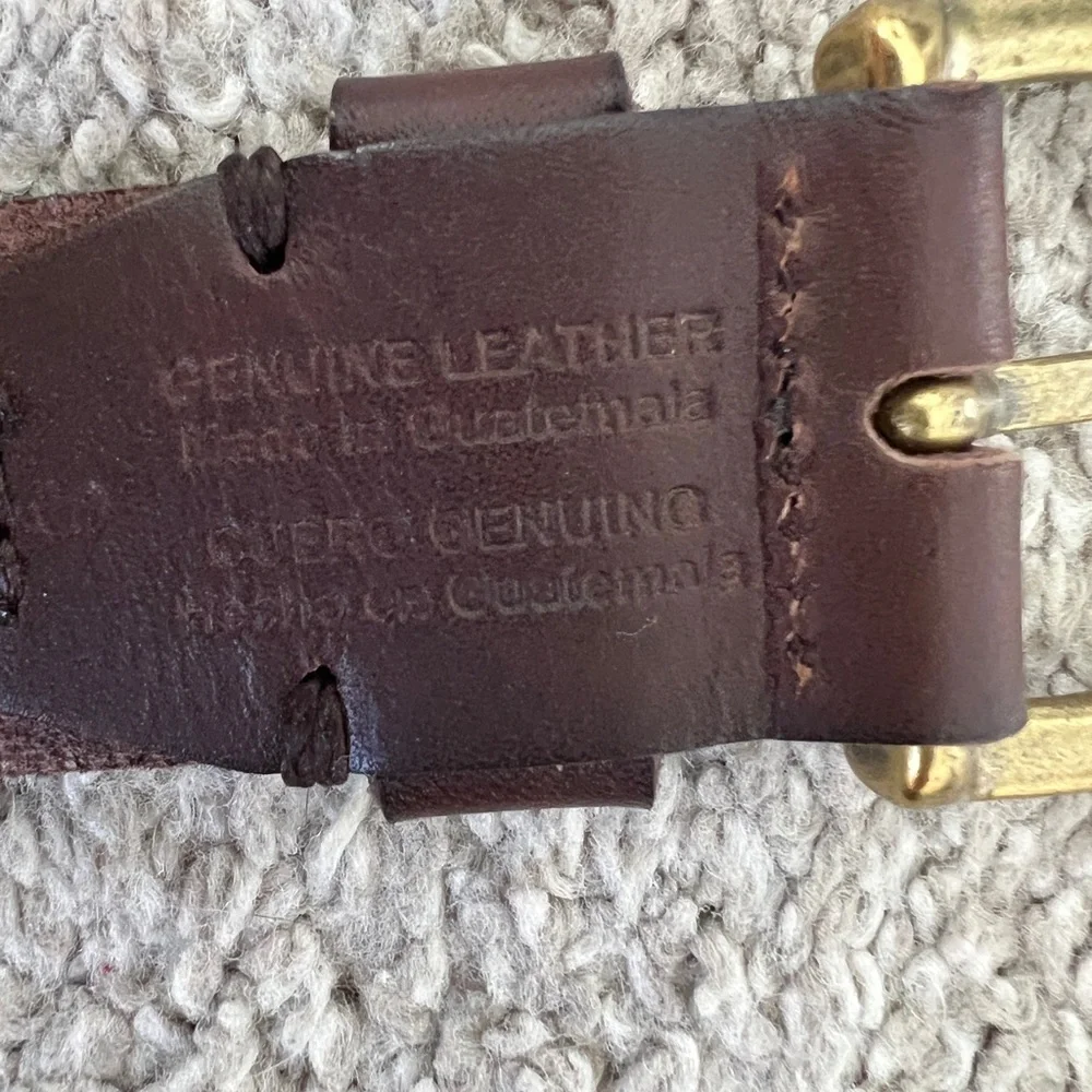 New York & Company and Target Leather Four Assorted Brown Black Cream Tan Belts